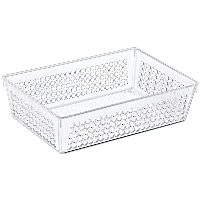 RANGEMENT TRANSPARENT 23X15X6 CM 2.3 LITRES