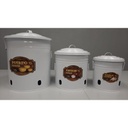 SET RANGE LEGUME METAL 3 PIECES