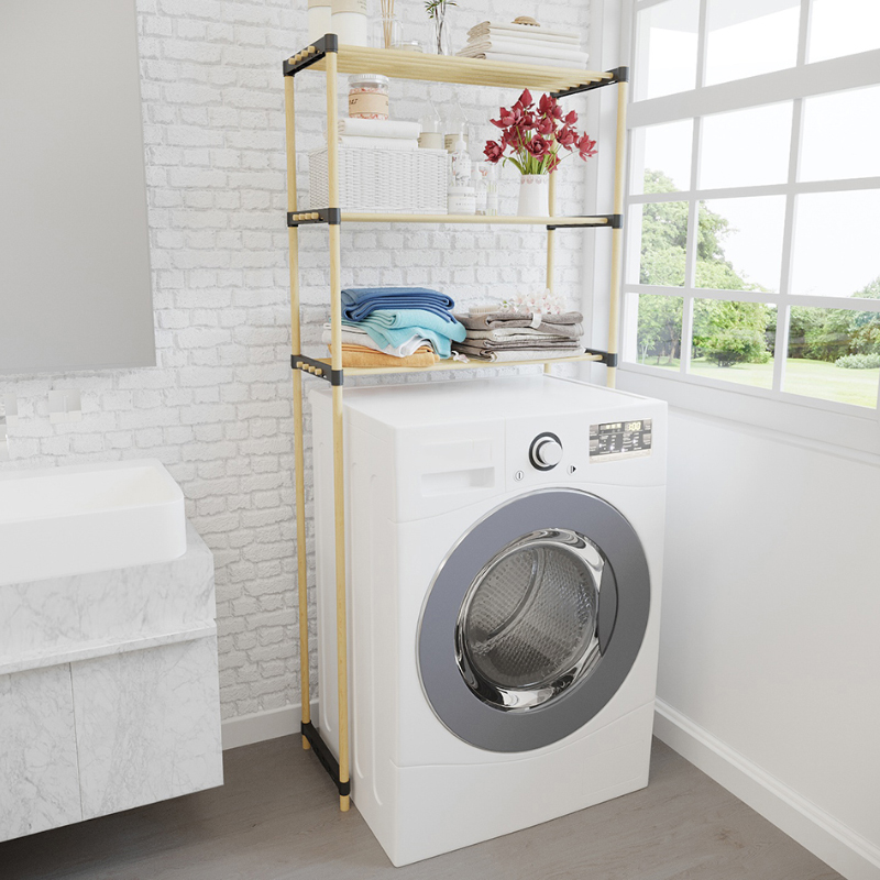 RANGEMENT SDB 149,5X69X29 CM BOIS