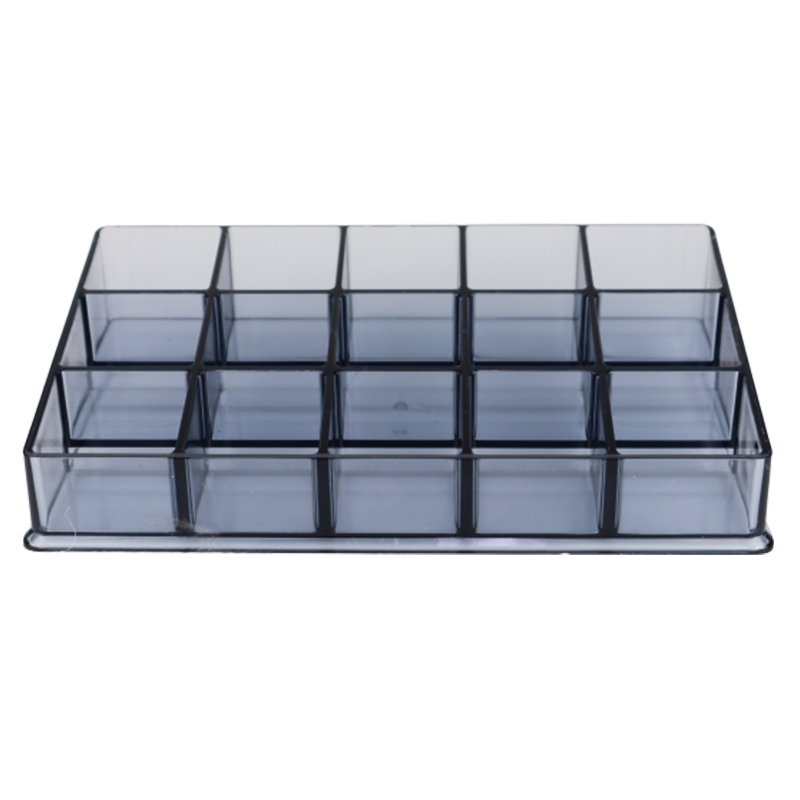 RANGE MAQUILLAGE 22X12X6 CM TRANSPARENT