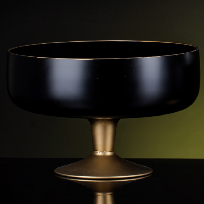 BOL VERRE 24 CM NOIR