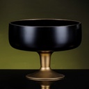 BOL VERRE 19 CM NOIR