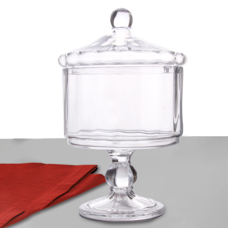 PRESENTOIR VERRE 12x21cm AVEC PIED