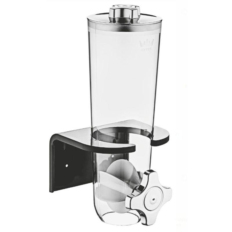 RANGEMENT CEREALES PLASTIQUE 35 X 11 CM FIXATION MURALE