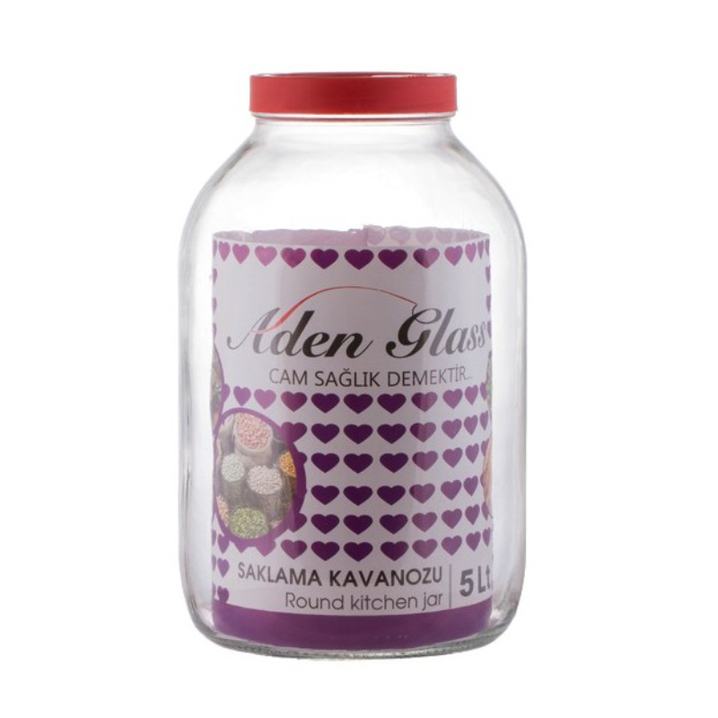 BOCAL VERRE 5 LITRES