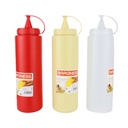 BOUTEILLE 700 ML MIX ROUGE/JAUNE/TRANSPARENT
