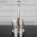 PORTE PAPIER 32x12 cm MODELE ARGENT