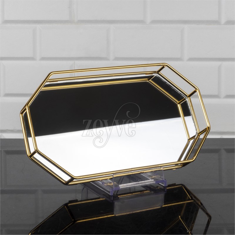 PLATEAU DECO 31x17x5 CM MODELE OR 