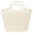SAC RANGEMENT 46X42X20 CM MIX ROSE/BLANC/ROUGE/CREME