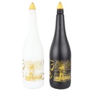 BOUTEILLE HUILE VERRE 1000 CC MIX NOIR/BLANC