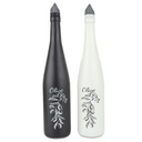 BOUTEILLE HUILE VERRE 750 CC MIX NOIR/BLANC