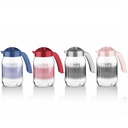 CARAFE VERRE 1500 CC MIX BLEU/ROUGE