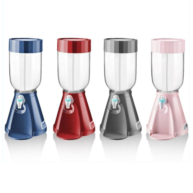 DISPENSEUR BOISSON 3 LITRES MIX BLEU/GRIS/ROSE/ROUGE