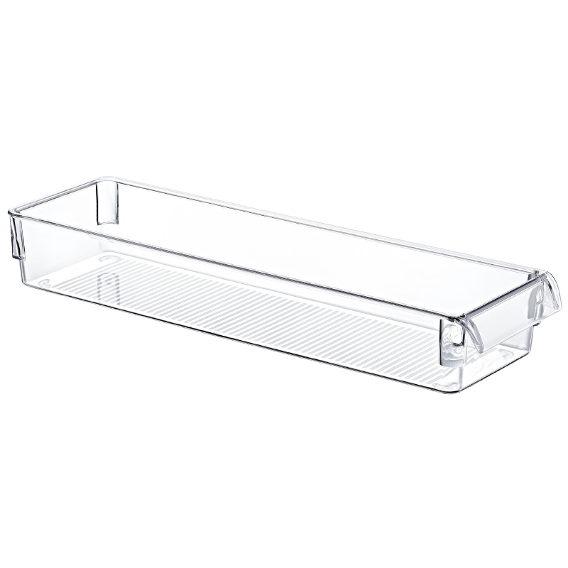 RANGEMENT REFREGIRATEUR 36X10.5X5 CM TRANSPARENT