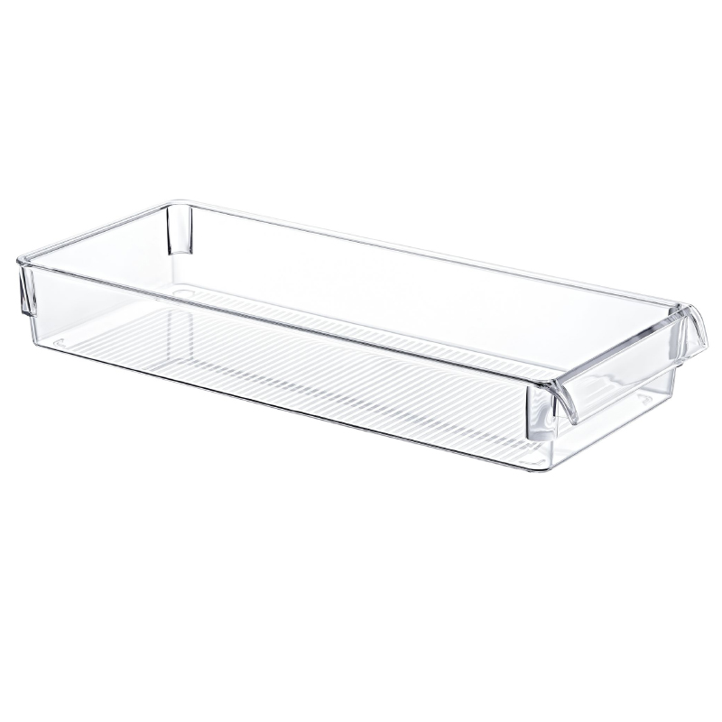 RANGEMENT REFREGIRATEUR 36X15X5 CM TRANSPARENT