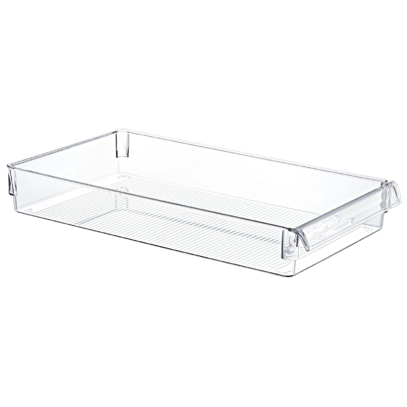 RANGEMENT REFREGIRATEUR 36X20.5X5 CM TRANSPARENT