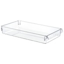 RANGEMENT REFREGIRATEUR 36X20.5X5 CM TRANSPARENT
