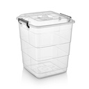 BOITE ALIMENTAIRE 20 LITRES TRANSPARENT