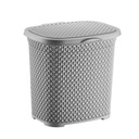 BOITE RANGEMENT 6 LITRES MIX  BEIGE/GRIS/ROSE/BLANC