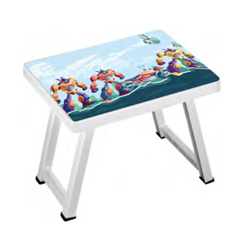 TABLE ENFANT PLIABLE 52X40X40 CM MIX GARCON/FILLE