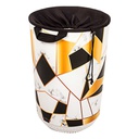 BAC A LINGE TISSU 40 LITRES DESIGN MARBRE