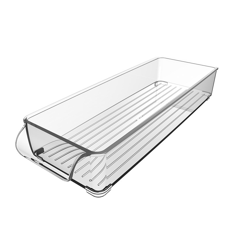RANGEMENT REFREGIRATEUR 30X10X5 CM TRANSPARENT