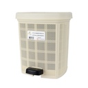 POUBELLE A PEDALE 6 LITRES MIX ROSE/BLANC