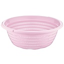 PASSOIRE RONDE 7 LITRES MIX ROSE/VIOLET/VERT