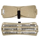 BROSSE AVEC MANCHE POUR BALAI 32 x 12 x 5,5 cm MIX GRIS/MARRON/VIOLET