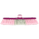 BROSSE DURE 27 x 6 x 7 cm MIX VERT/VIOLET/ORANGE