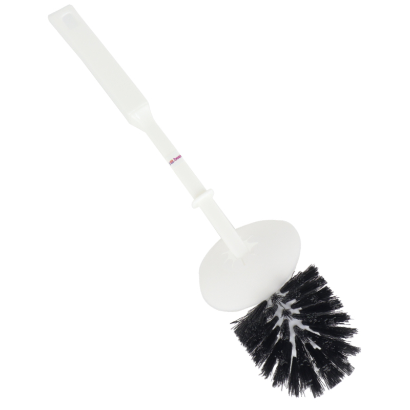 BROSSE TOILETTE 13X13X36 CM MIX BLANC/NOIR