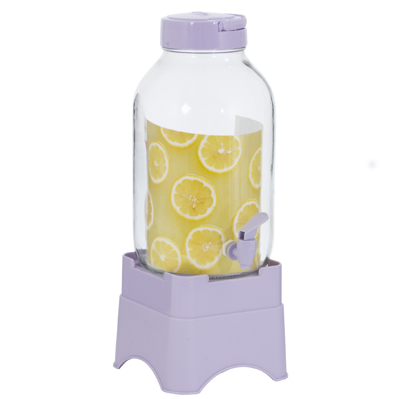 DISPENSEUR BOISSON 5 LITRES AVEC SUPPORT