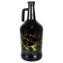 BOUTEILLE GALON 3000 CC VERRE DESIGN MARBRE NOIR