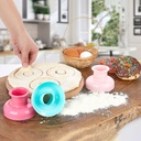 MOULE BEIGNET PLASTIQUE MIX ROSE/VERT/GRIS