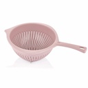 PASSOIRE 38X24X11 CM MIX BLANC/ROSE/ROUGE/GRIS