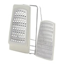 RAPE FROMAGE AVEC COMPARTIMENT 21X10X9 CM MIX BLANC/GRIS/ROUGE