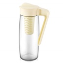 CARAFE DETOX VERRE 1600 CC MIX BLANC/GRIS/ROUGE