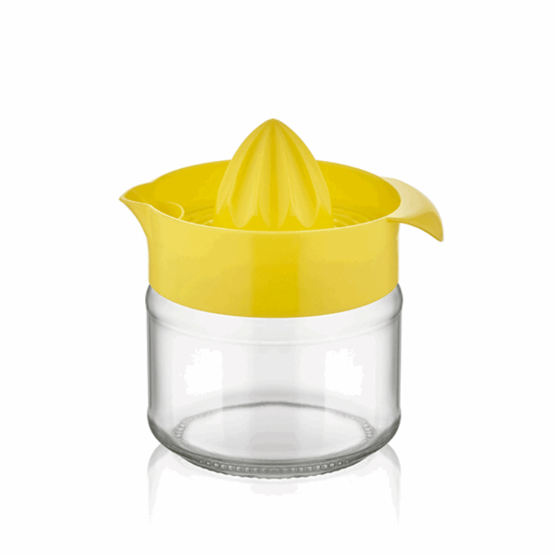 PRESSE AGRUME VERRE 300 CC MIX JAUNE/ORANGE
