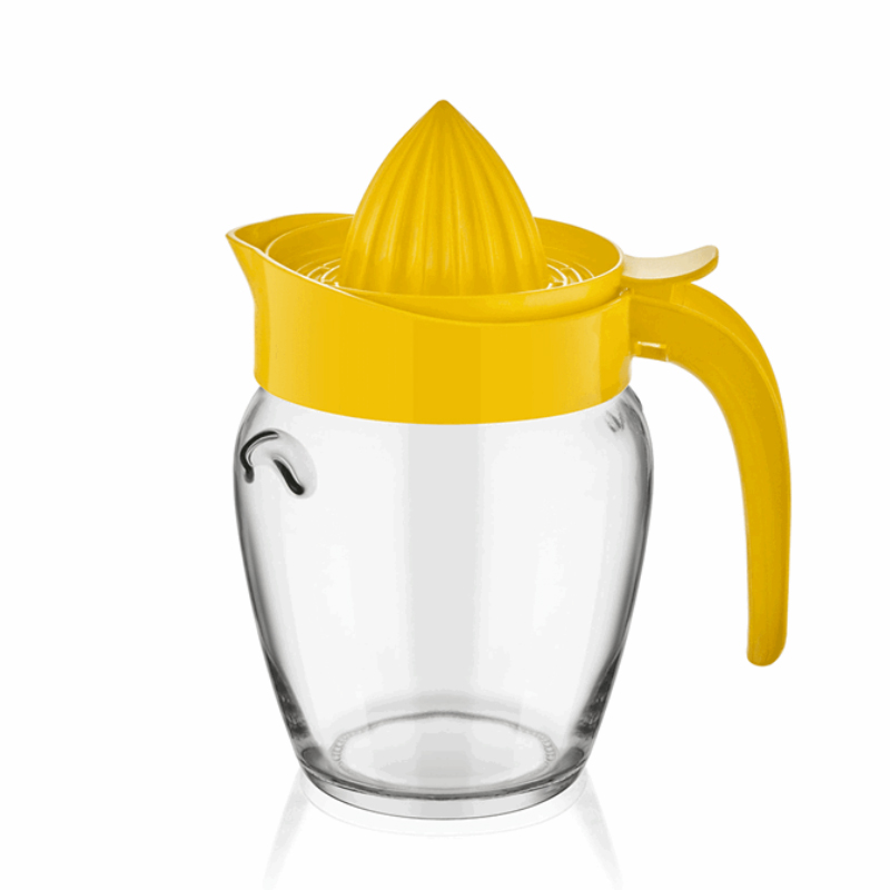 PRESSE AGRUME VERRE 580 CC MIX JAUNE/ORANGE