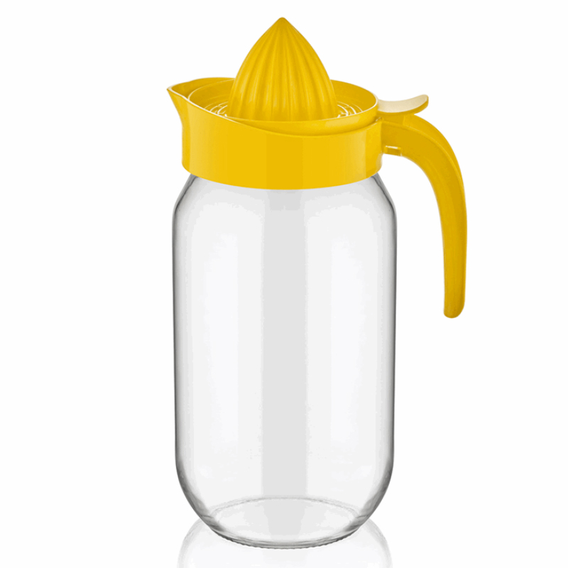 PRESSE AGRUME VERRE 1000 CC MIX JAUNE/ORANGE