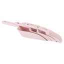 SET 4 CUILLERES EPICES MIX BLANC/GRIS/ ROSE