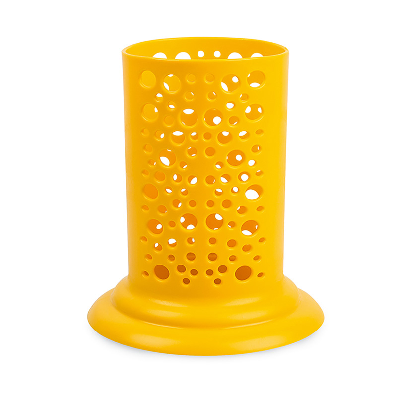 EGOUTOIR COUVERTS PLASTIQUE ORANGE/VERT/ROUGE/MARRON