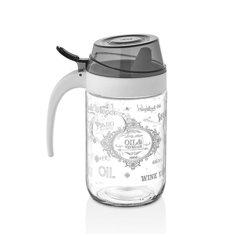 BOUTEILLE HUILE 660CC RETRO VERRE