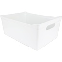 PANIER 34X24X14 CM BLANC