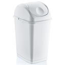 POUBELLE SLIM 10 LITRES MIX GRIS/NOIR/BLANC