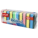 SET 10 EPONGES 9X6X2.5 CM 