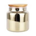 POT CONSERVATION EFFET MIROIR COUVERCLE BOIS 635 CC 