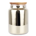 POT CONSERVATION EFFET MIROIR COUVERCLE BOIS 890 CC 