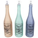 BOUTEILLE HUILE OLIVE VERRE 750 CC MIX COULEURS
