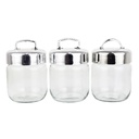 POT CONSERVATION VERRE MODELE ARGENT 425 CC 